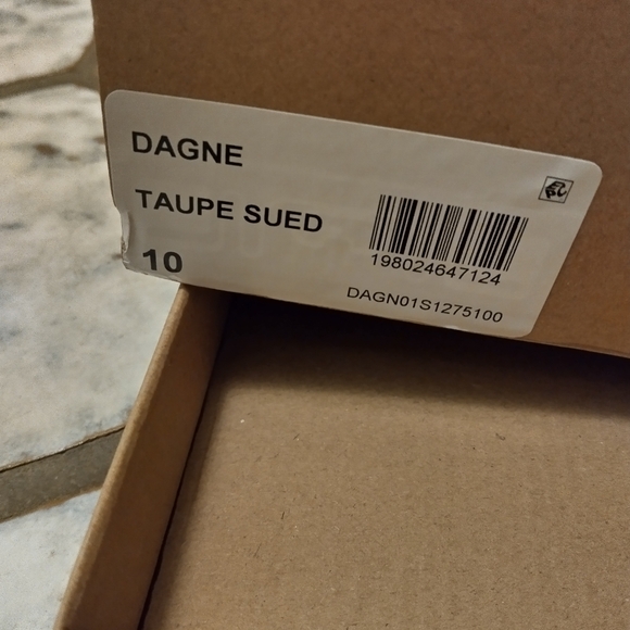 New! Steve Madden Dagne Boot Taupe Suede/Leather Woman's Knee High Boots Size8.5 - Picture 7 of 7